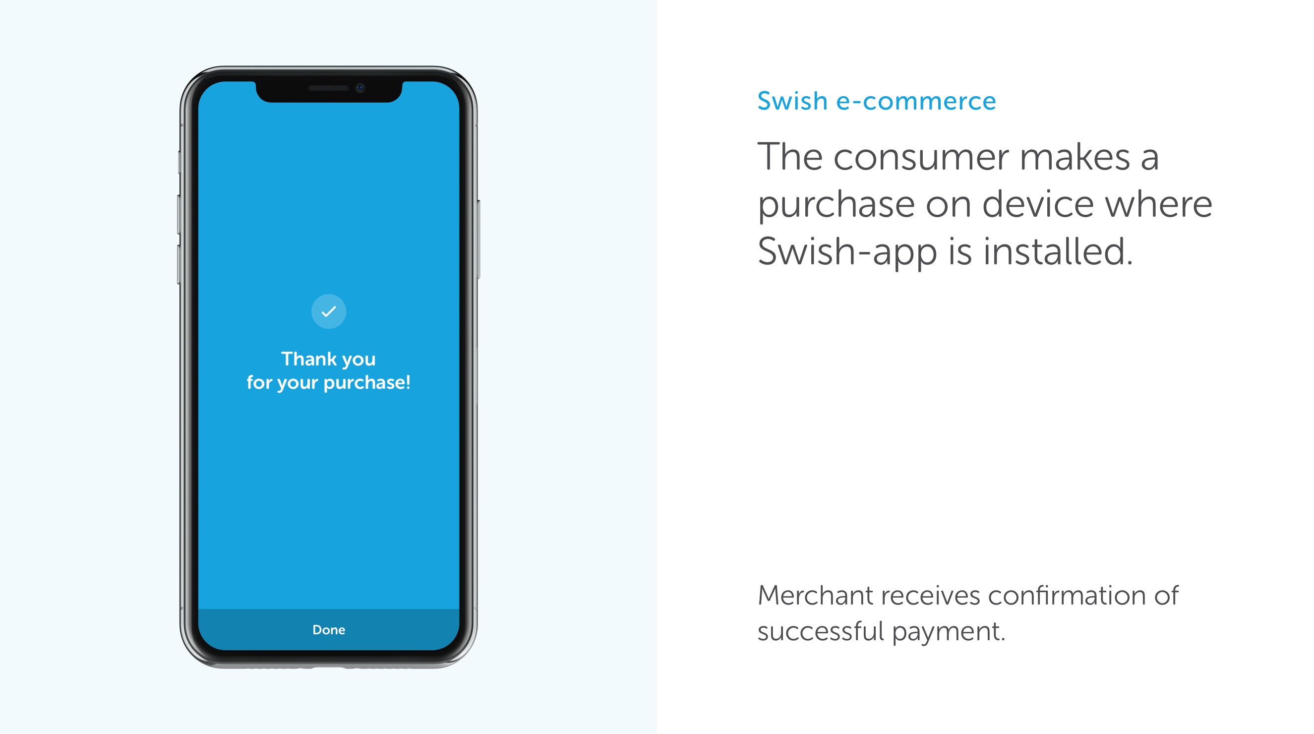 Swish consumer experience flow design